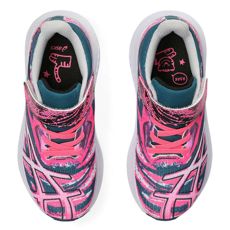 Asics Pre Noosa Tri 15 PS Kids Running Shoes, Pink/Purple, rebel_hi-res