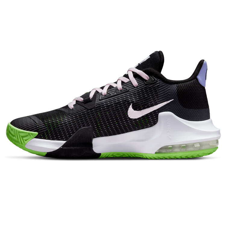 Nike Air Max Impact 3 Basketball Shoes, Black/Pink, rebel_hi-res