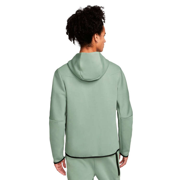 Nike Mens Sportswear Tech Fleece Full-Zip Hoodie Green XXL, Green, rebel_hi-res