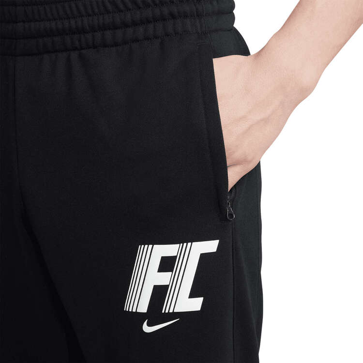 Nike FC Mens Dri-FIT Fleece Football Pants, Black, rebel_hi-res