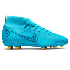 Nike Mercurial Superfly 8 Club Kids Football Boots, Blue/Orange, rebel_hi-res