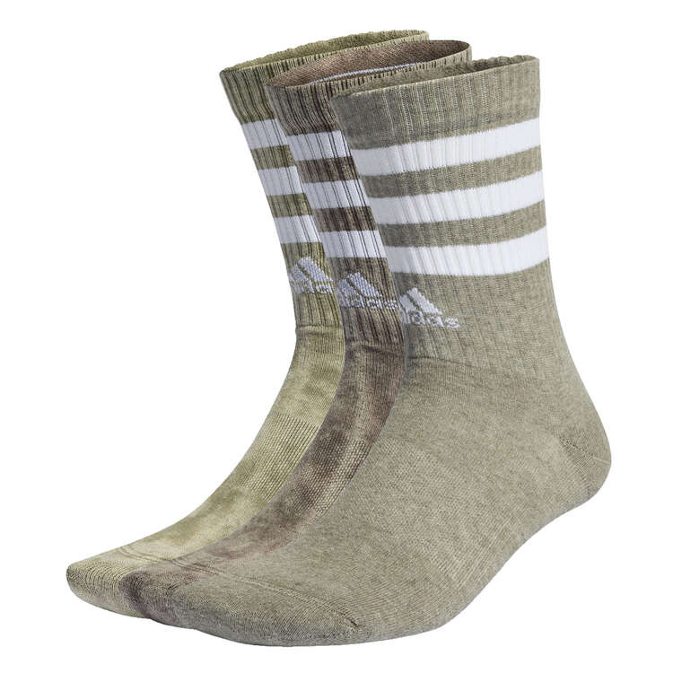 adidas 3-Stripes Stonewash Crew Socks Multi S, Multi, rebel_hi-res