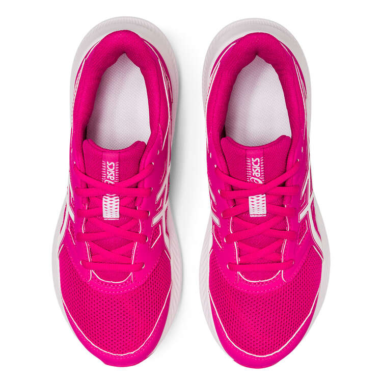 Asics Jolt 4 GS Kids Running Shoes, Pink/White, rebel_hi-res