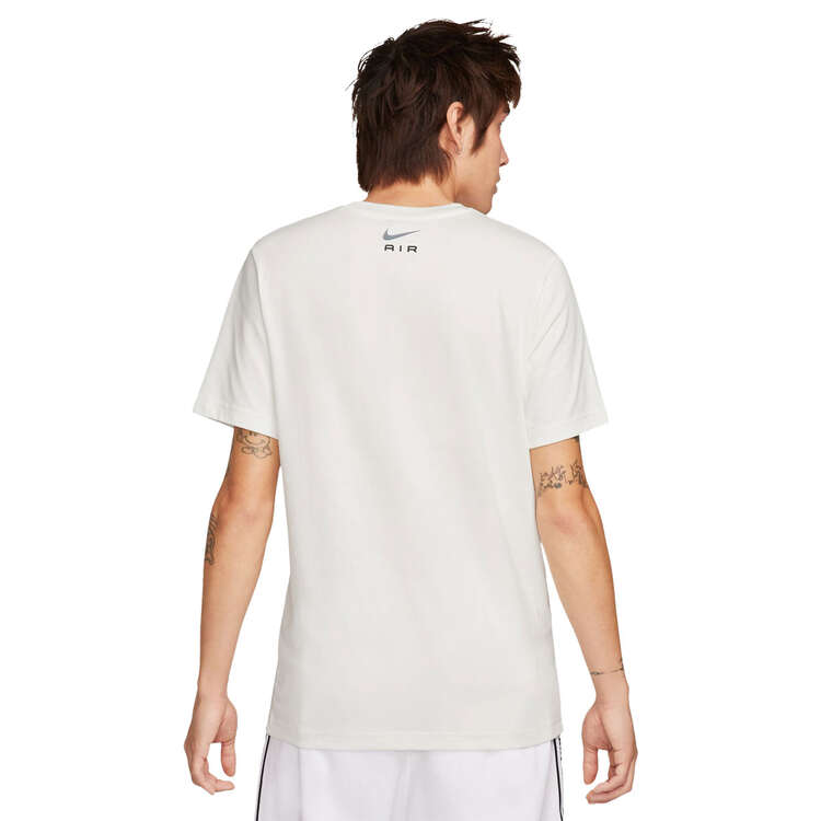 Nike Air Mens Sportswear Graphic Tee White M, White, rebel_hi-res