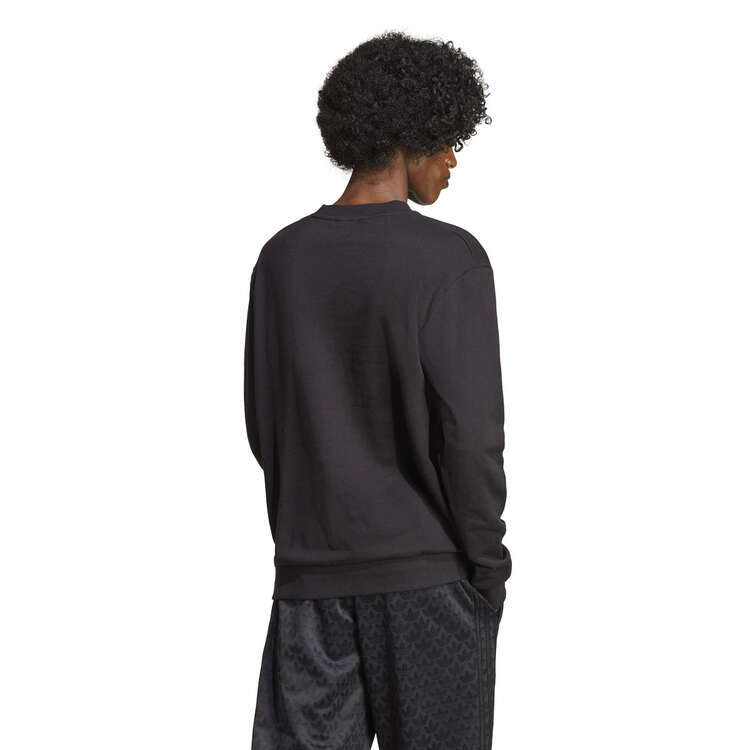 adidas Originals Men's Graphics Monogram Sweatshirt Black M, Black, rebel_hi-res