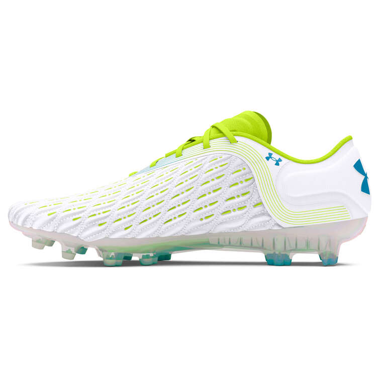 Under Armour Magnetico Clone Elite 3.0 Football Boots, White, rebel_hi-res