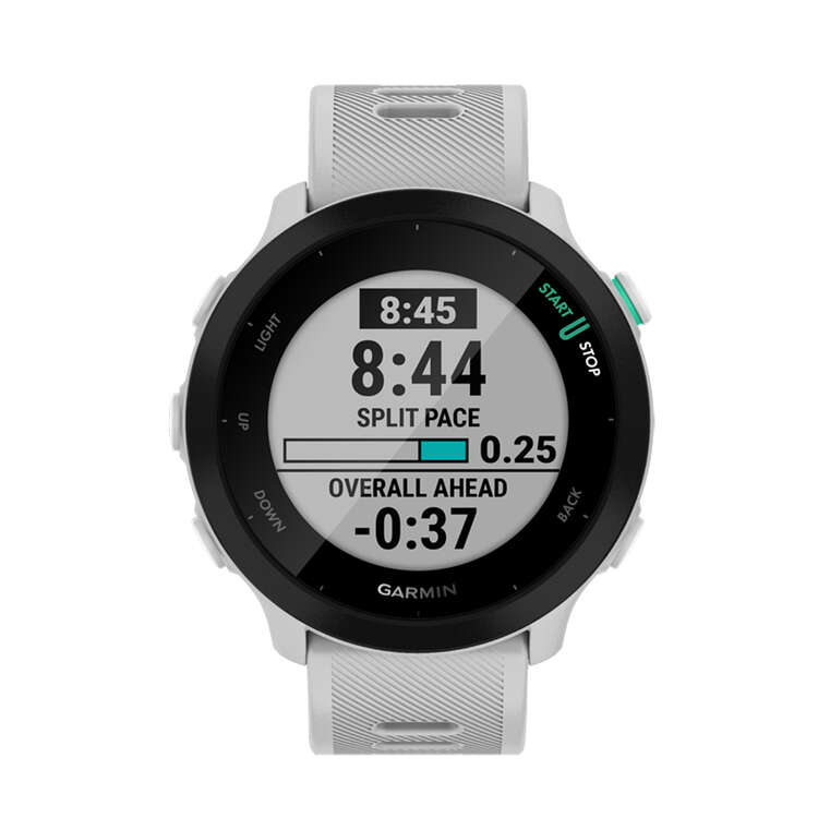 Garmin Forerunner 55 GPS Running Watch - Whitestone, , rebel_hi-res