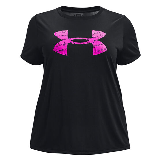Under Armour Womens Tech Solid Tee (Plus Size), , rebel_hi-res
