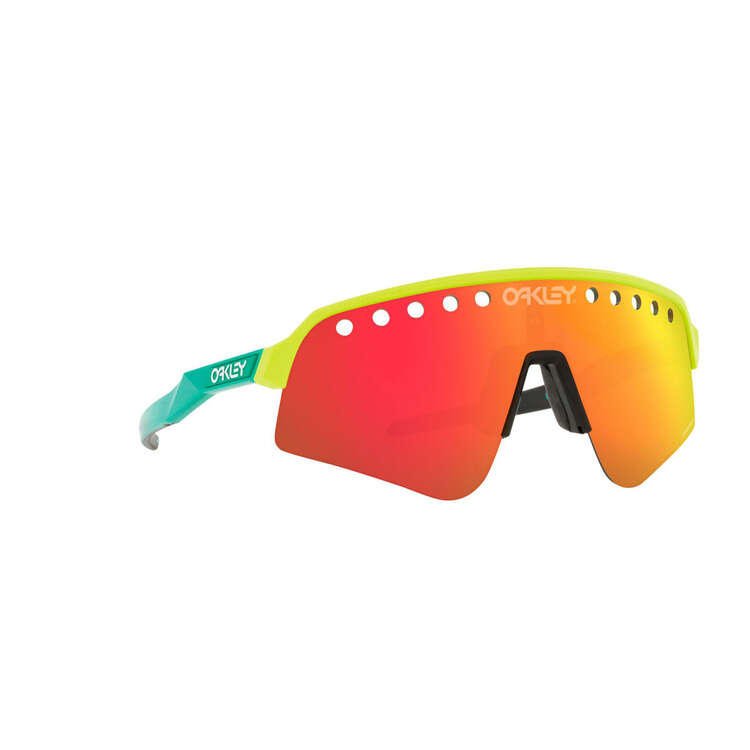 Oakley Sutro Lite Sweep  Vented Sunglasses - Tennis Ball Yellow with PRIZM Ruby, , rebel_hi-res