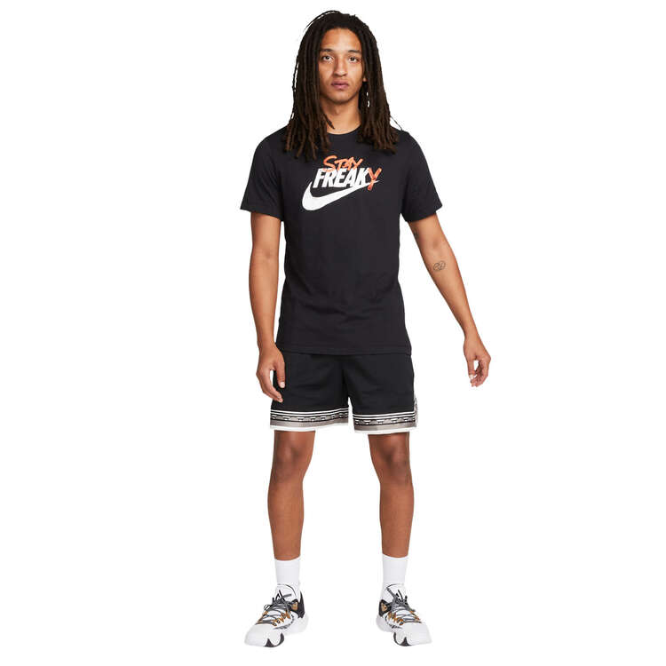 Nike Mens Dri-FIT Giannis Basketball Tee, Black, rebel_hi-res