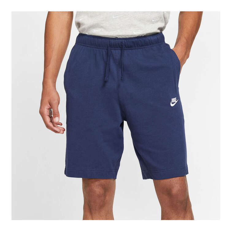 Nike Mens Sportswear Club Jersey Shorts, Navy, rebel_hi-res
