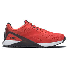 Reebok Nano X1 Mens Training Shoes Red/White US 7, Red/White, rebel_hi-res