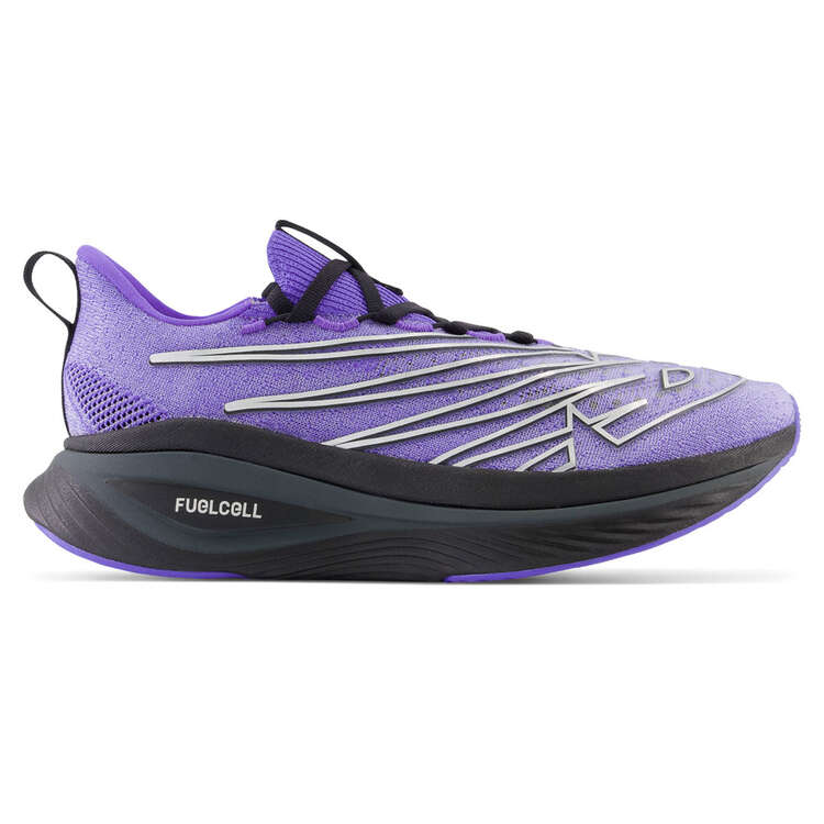 New Balance FuelCell SC Elite V3 Womens Running Shoes Purple/Black US 6, Purple/Black, rebel_hi-res