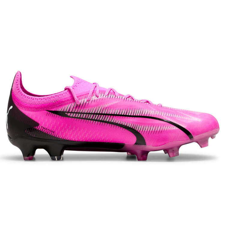 Puma Ultra Ultimate Football Boots Pink US Mens 7 / Womens 8.5, Pink, rebel_hi-res