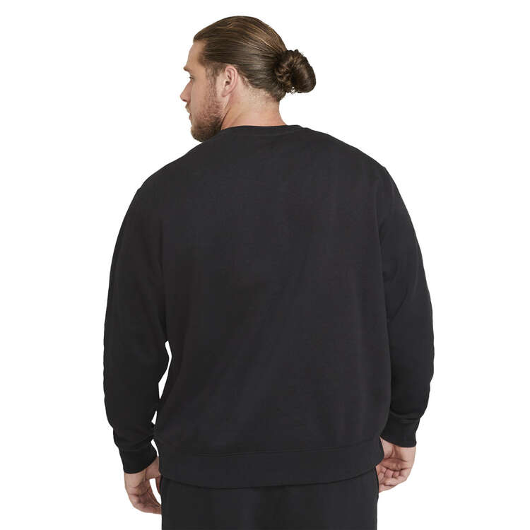 Nike Sportswear Mens Club Fleece Sweatshirt, Black/White, rebel_hi-res