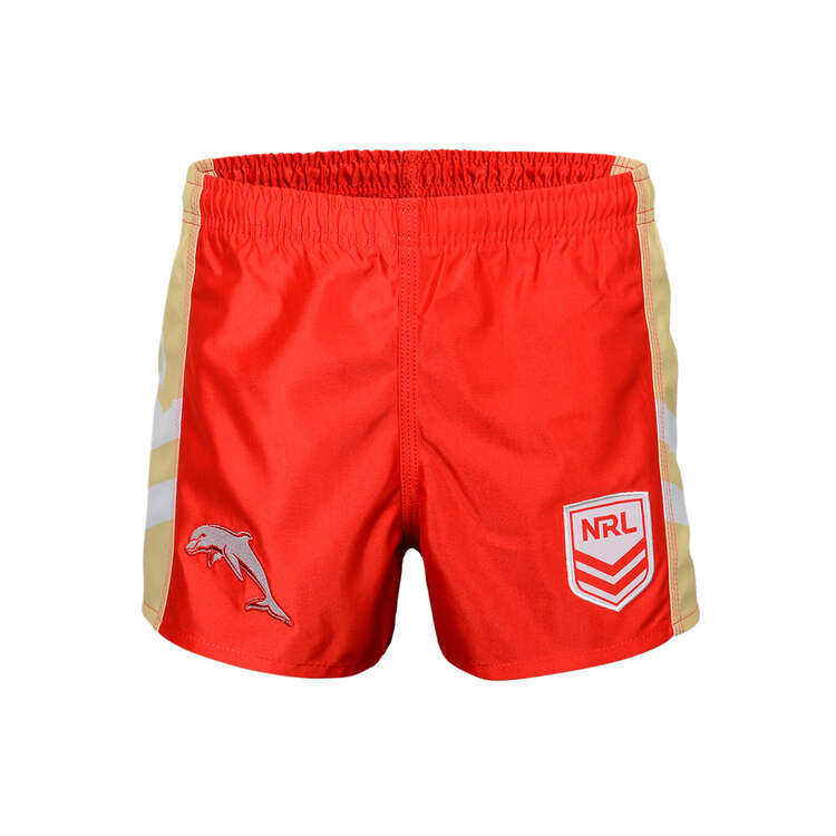 Dolphins Mens Hero Supporter Shorts, Red, rebel_hi-res