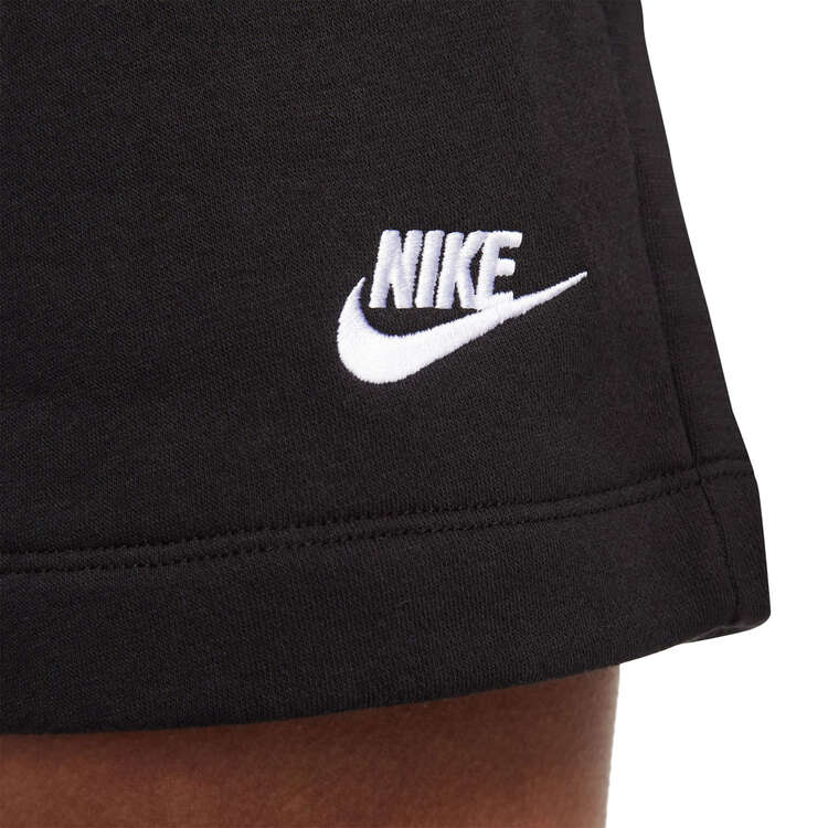 Nike Womens Sportswear Club Fleece Shorts, Black, rebel_hi-res