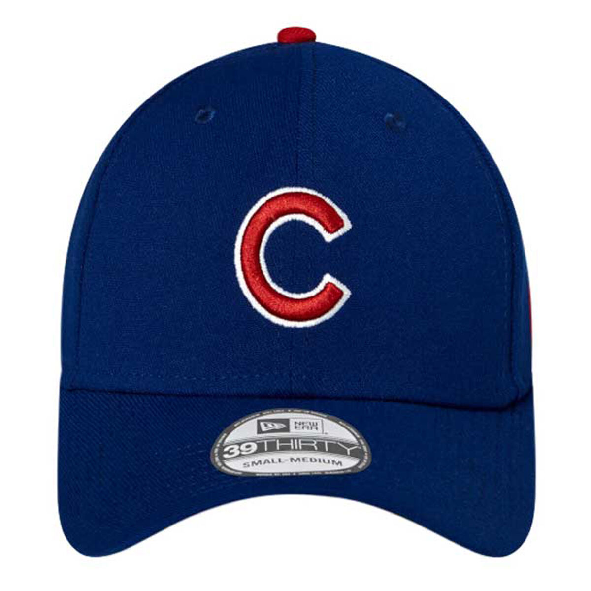 Chicago Cubs New Era Royal/Red Diamond Era 39Thirty Flex Fit Game Hat NWT 