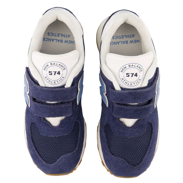 New Balance 574 PS Kids Casual Shoes, Navy, rebel_hi-res