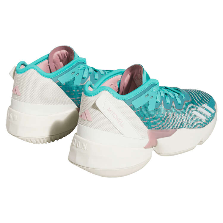 adidas D.O.N. Issue 4 Basketball Shoes, Mint/White, rebel_hi-res