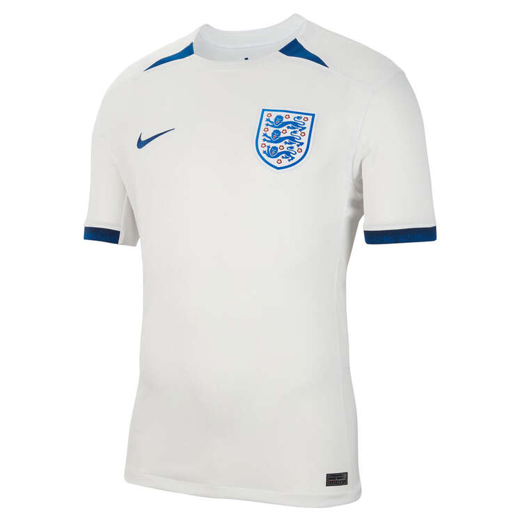 Nike England 2023 Stadium Home Dri-FIT Football Jersey White XL, White, rebel_hi-res