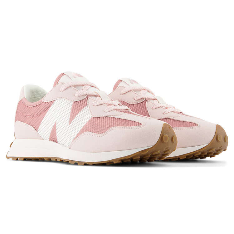 New Balance 327 GS Kids Casual Shoes, Pink, rebel_hi-res