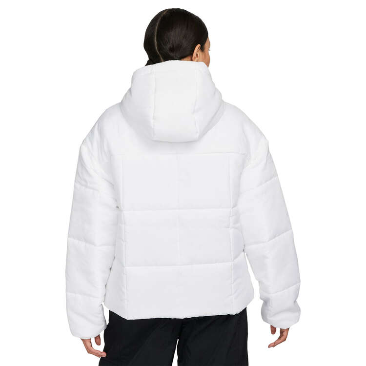Nike Womens Storm-FIT PrimaLoft Hooded Puffer Jacket., White, rebel_hi-res