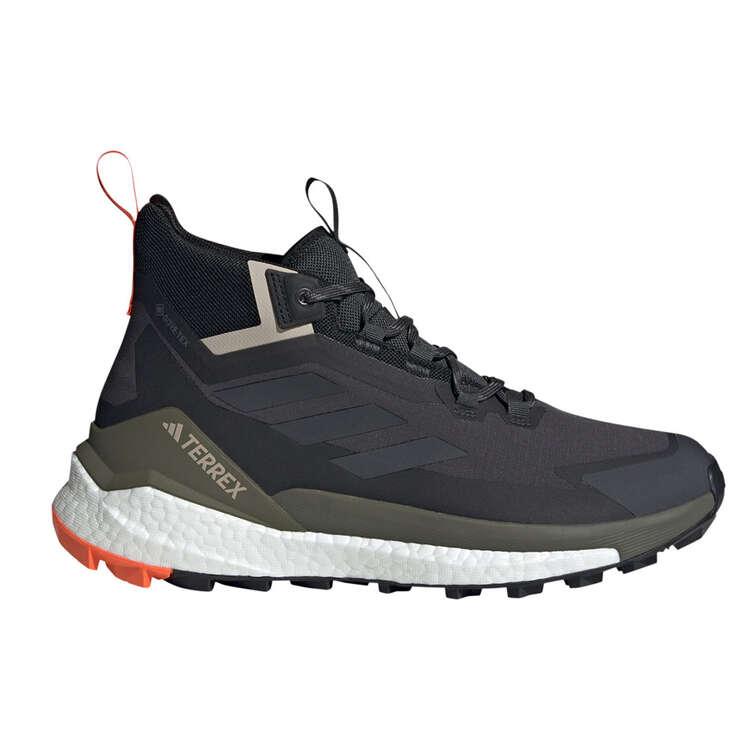 adidas Terrex Free Hiker 2.0 GTX Mens Trail Running Shoes, Grey/Black, rebel_hi-res