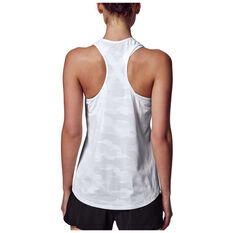 Running Bare Womens Back To Bare Workout Tank, Blue, rebel_hi-res