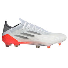 adidas X Speedflow .1 Football Boots White/Red US Mens 7 / Womens 8.5, White/Red, rebel_hi-res