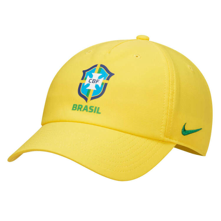 Nike Brazil Football Club Cap, Gold, rebel_hi-res