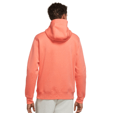 Nike Mens Sportswear Club Fleece Full-Zip Hoodie Orange XS, Orange, rebel_hi-res
