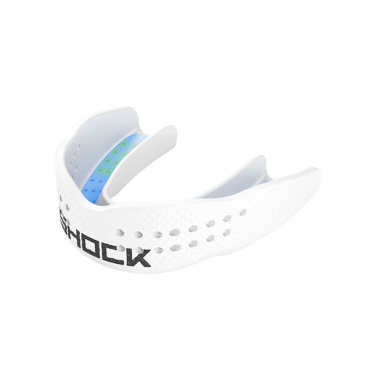 Shock Doctor SuperFit Mouthguard White Youth, White, rebel_hi-res
