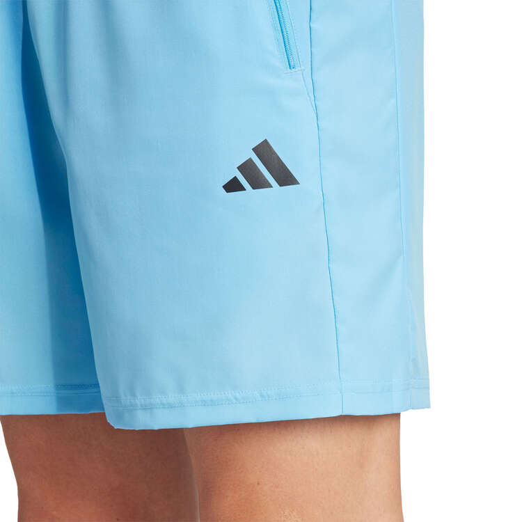 adidas Mens Train Essentials Woven Training Shorts, Blue, rebel_hi-res