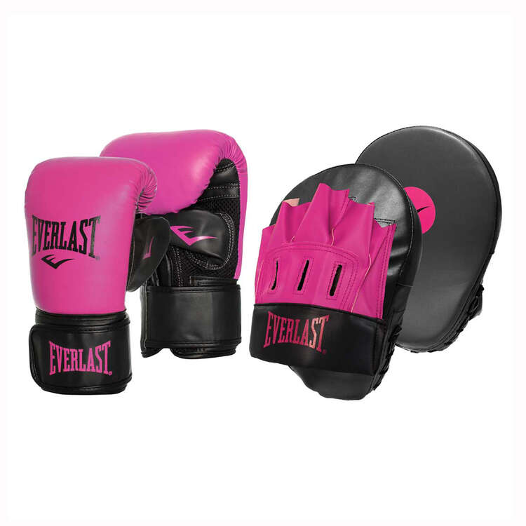 Everlast Tempo Bag Boxing Glove and Mitt Combo S / M, , rebel_hi-res