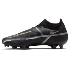 Nike Phantom GT2 Academy Dynamic Fit Football Boots Black/Gold US Mens 4 / Womens 5.5 US Mens 4 / Womens 5.5, Black/Gold, rebel_hi-res