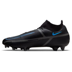 Nike Phantom GT2 Academy Dynamic Fit Football Boots Black/Grey US Mens 4 / Womens 5.5, Black/Grey, rebel_hi-res