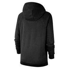 Nike Womens Sportswear Essential Fleece Pullover Hoodie Black XS, Black, rebel_hi-res