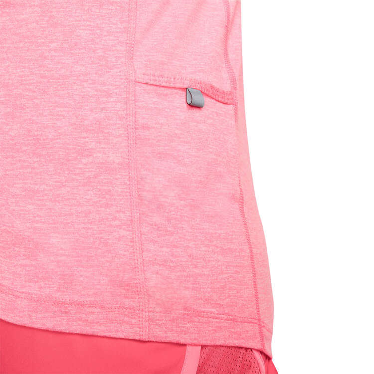 Nike Womens Element 1/2 Zip Running Top, Pink, rebel_hi-res
