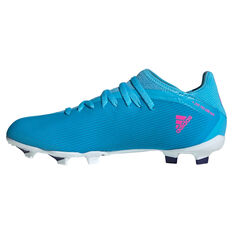 adidas X Speedflow .3 Kids Football Boots, Blue/Pink, rebel_hi-res