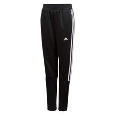 adidas Boys Tiro 3-Stripes Pants Black/White 12, Black/White, rebel_hi-res