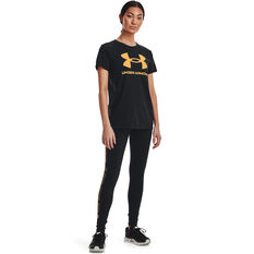 Under Armour Womens Graphic Sportstyle Classic Tee, Black, rebel_hi-res