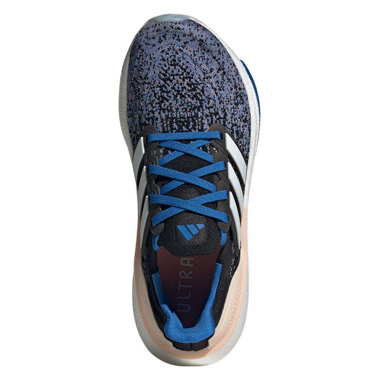 adidas Ultraboost Light Womens Running Shoes, Blue/Black, rebel_hi-res