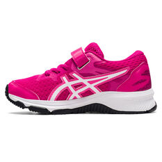 Asics GT 1000 10 PS Kids Running Shoes Pink/White US 11, Pink/White, rebel_hi-res