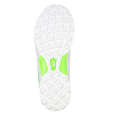 Kookaburra Pro 2.0 Kids Rubber Cricket Shoes, White/Lime, rebel_hi-res