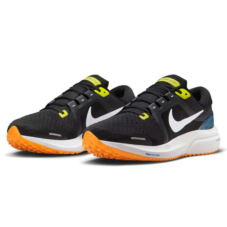 Nike Air Zoom Vomero 16 Mens Running Shoes, Blue/Black, rebel_hi-res