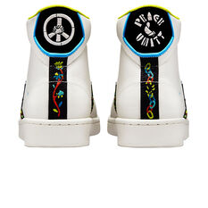 Converse Pro Leather Peace and Unity Casual Shoes, White, rebel_hi-res