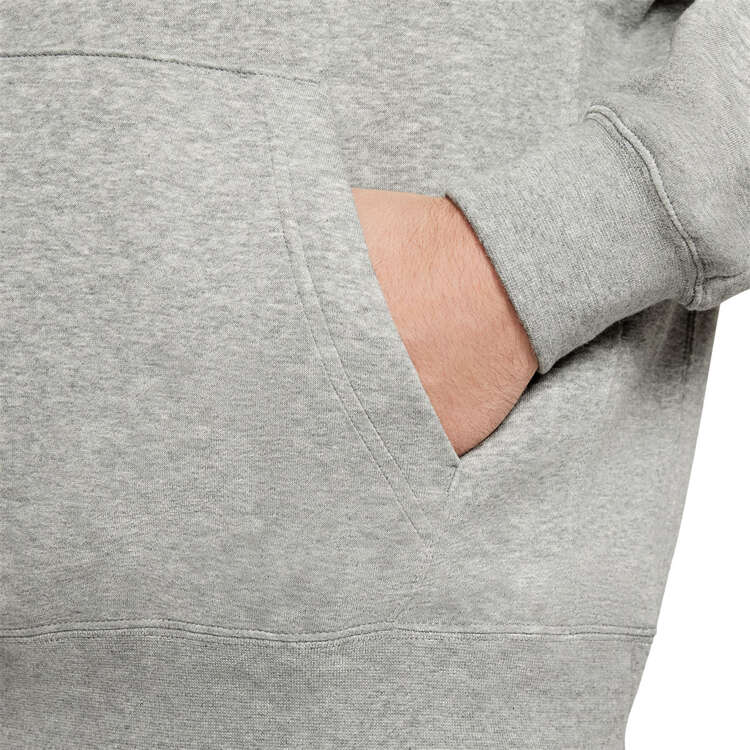 Nike Mens Sportswear Club Fleece Pullover Hoodie Grey M, Grey, rebel_hi-res