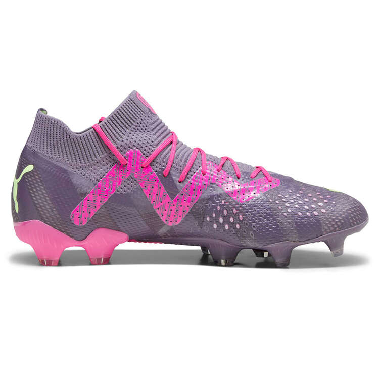 Puma Future Ultimate Goalkeeper Football Boots, Purple/Yellow, rebel_hi-res