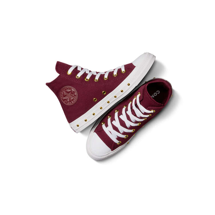 Converse Chuck Taylor All Star High Casual Shoes, Red, rebel_hi-res